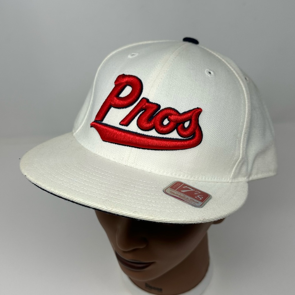 NEW Mitchell & Ness NBA Pros Fitted Sz 7 7/8 Hat Cap Rare L1